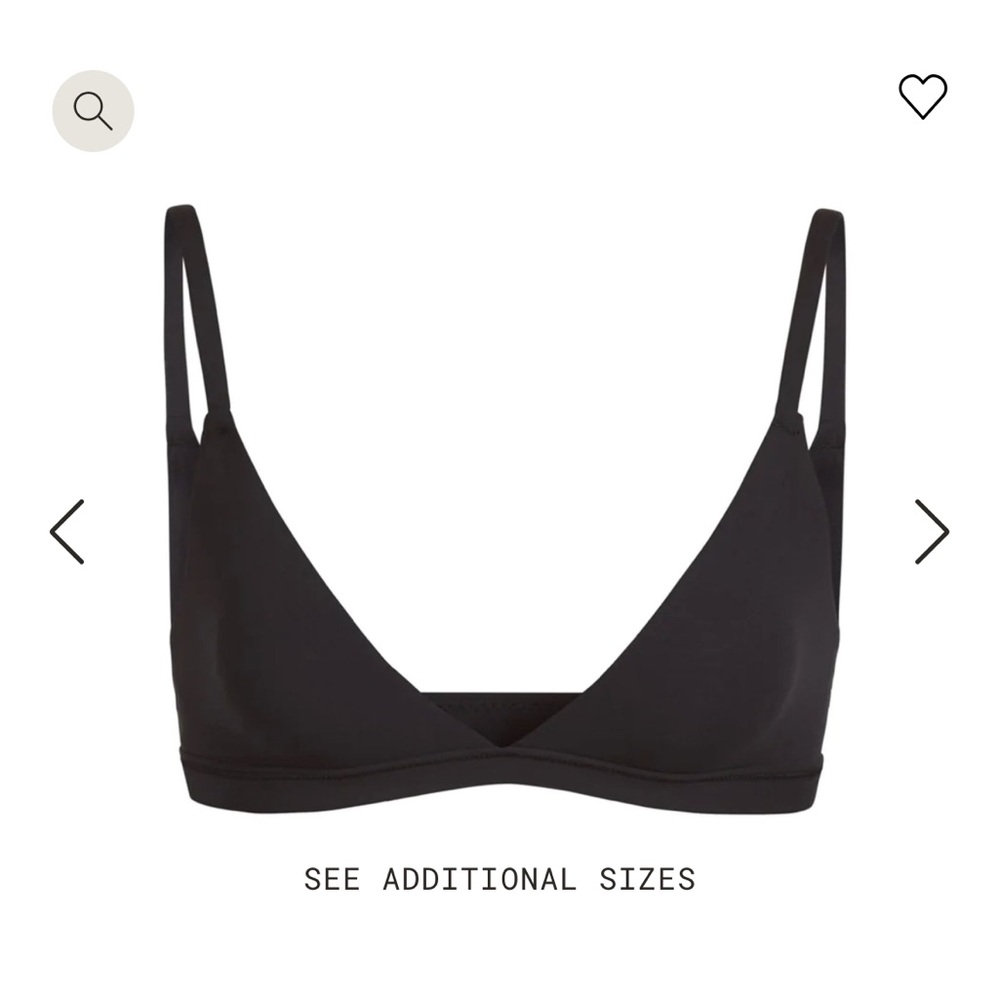 SKIMS triangle bralette